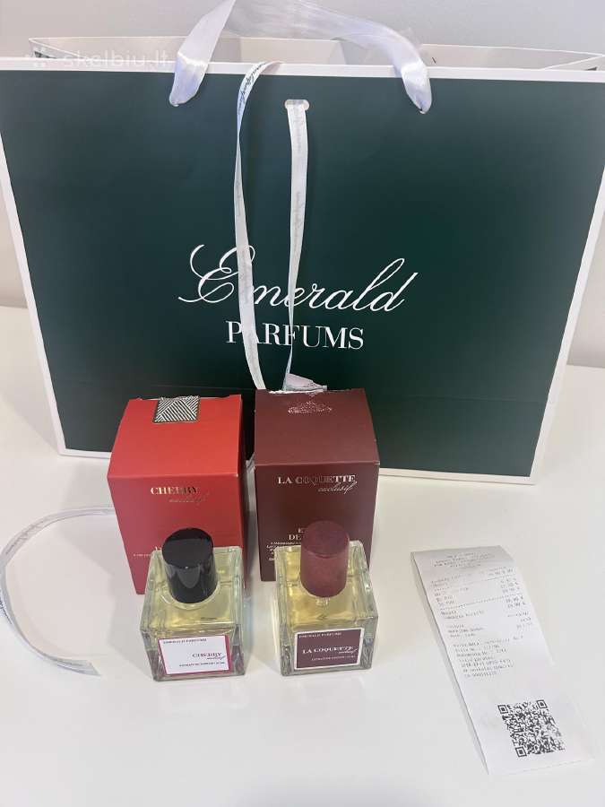 Parduodami originalūs Emerald kvepalai