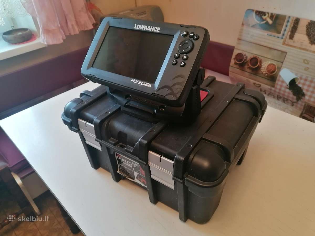 Echolotas Lowrance Hook Reveal 7 tripple shot - nuotraukos Nr. 6