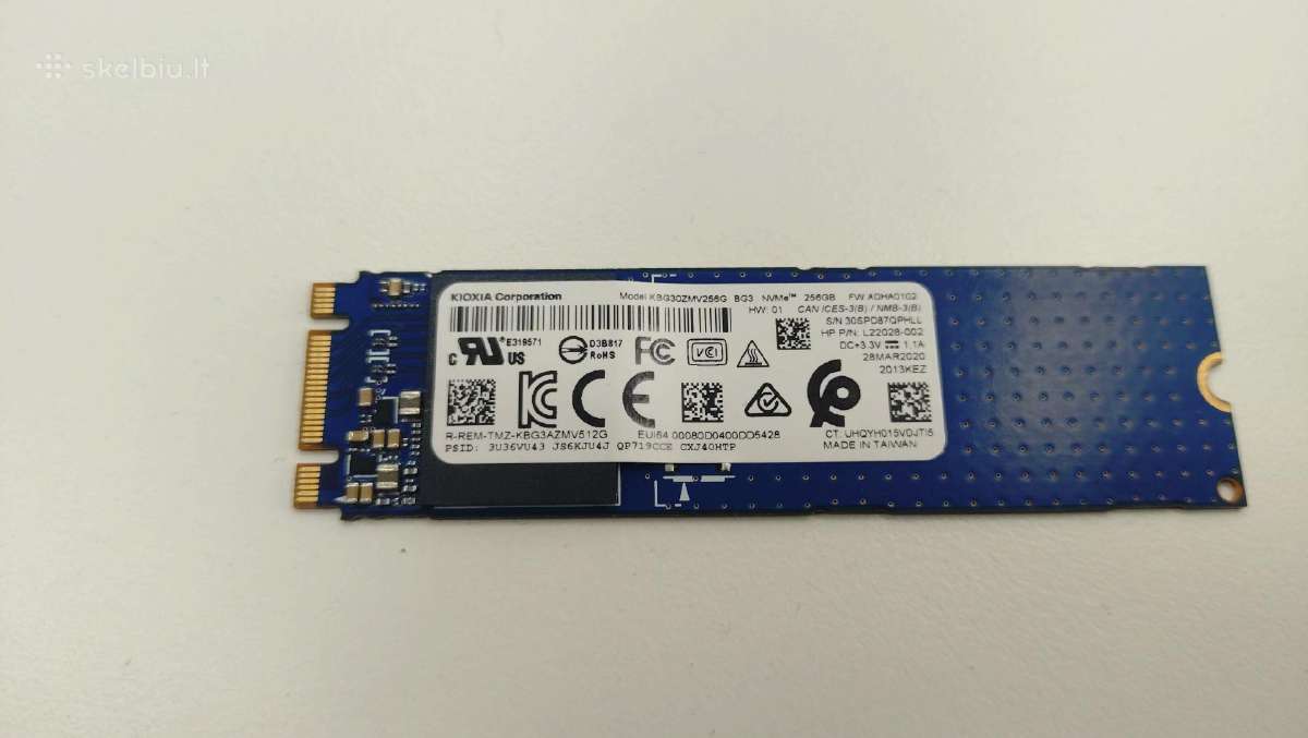 SSD diskas 256gb