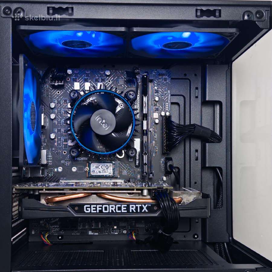 Intel Core i3-12100f 16gb 512gb Rtx 2060 Super 8gb - nuotraukos Nr. 2