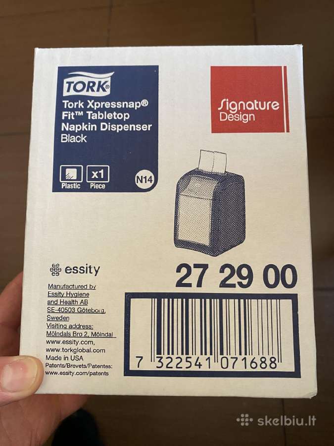 Tork Xpressnap Fit N14 servetėlių dozator 272900