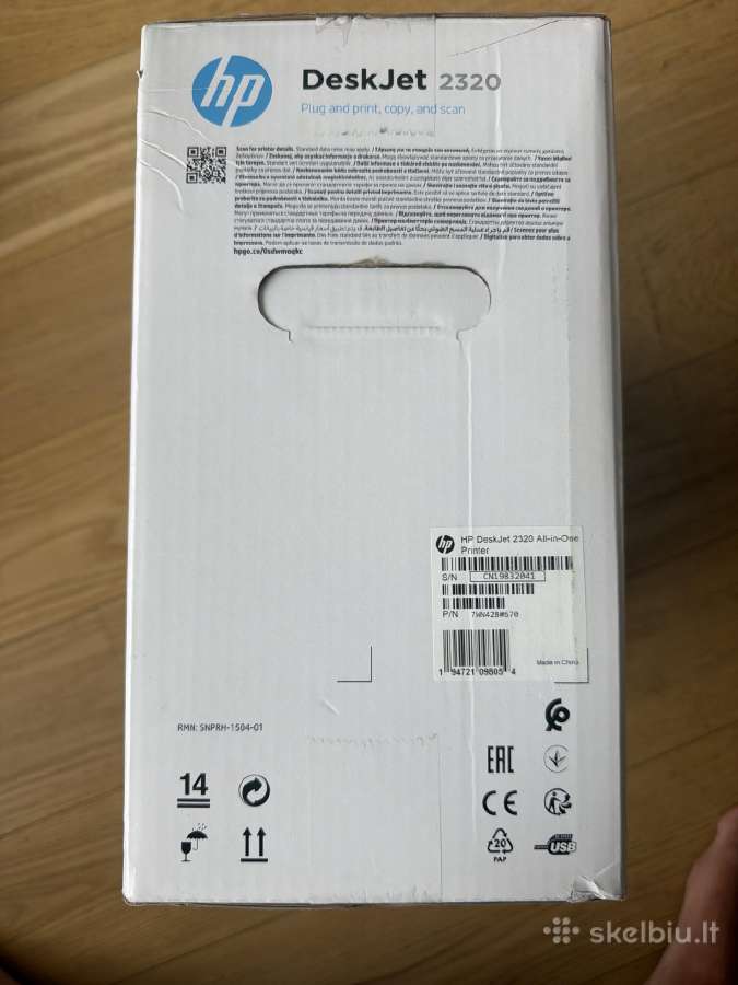 Hp Deskjet 2320 Aio Spausdintuvas rašalinis - nuotraukos Nr. 3
