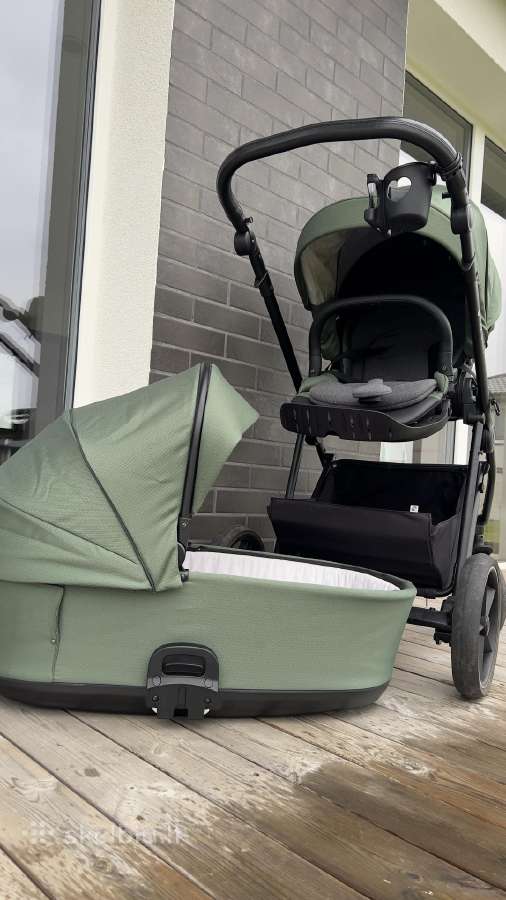 Parduodamas „Nordbaby Active Lux“ vežimėlis.