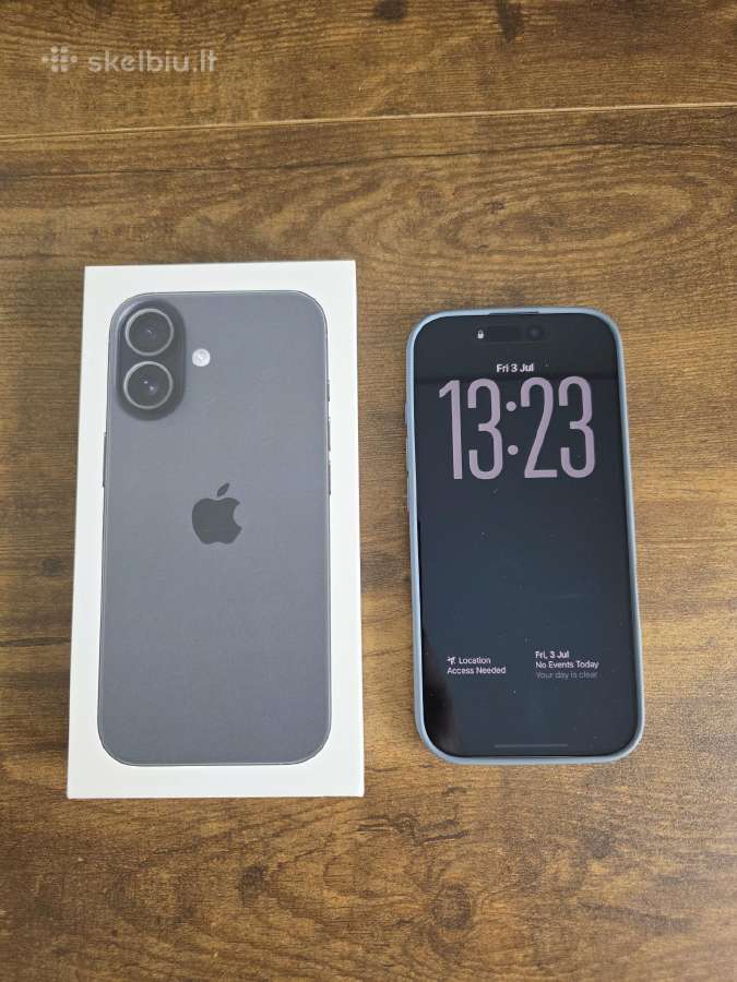 Naujas iPhone 17 256gb Black