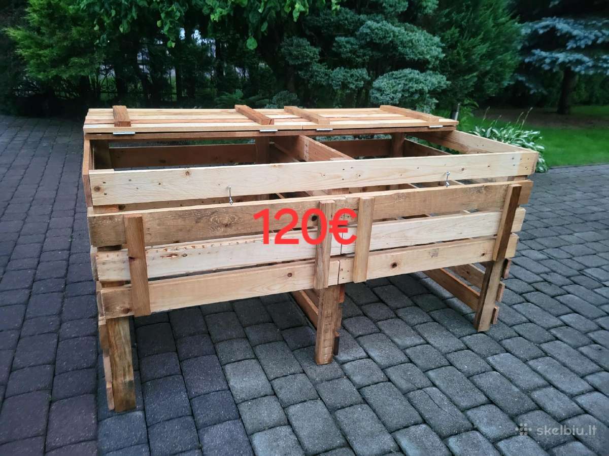 Tvirta madinė Komposto dėžė - nuotraukos Nr. 2