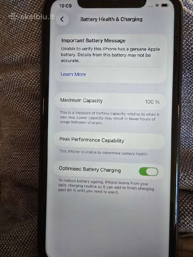iPhone 11 (128gb), puikios būklės, nauja baterija