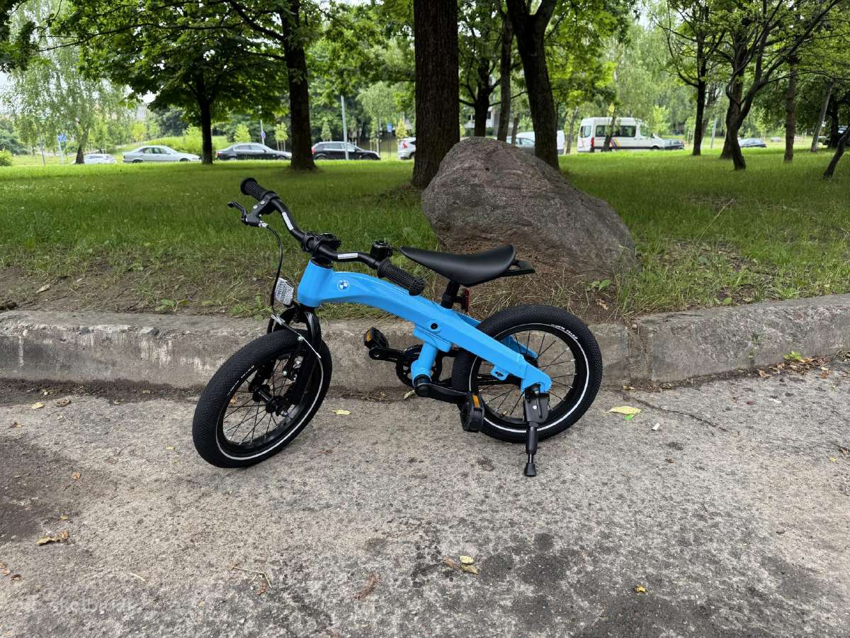 Naujas originalus Bmw balansinis dviratis 14"