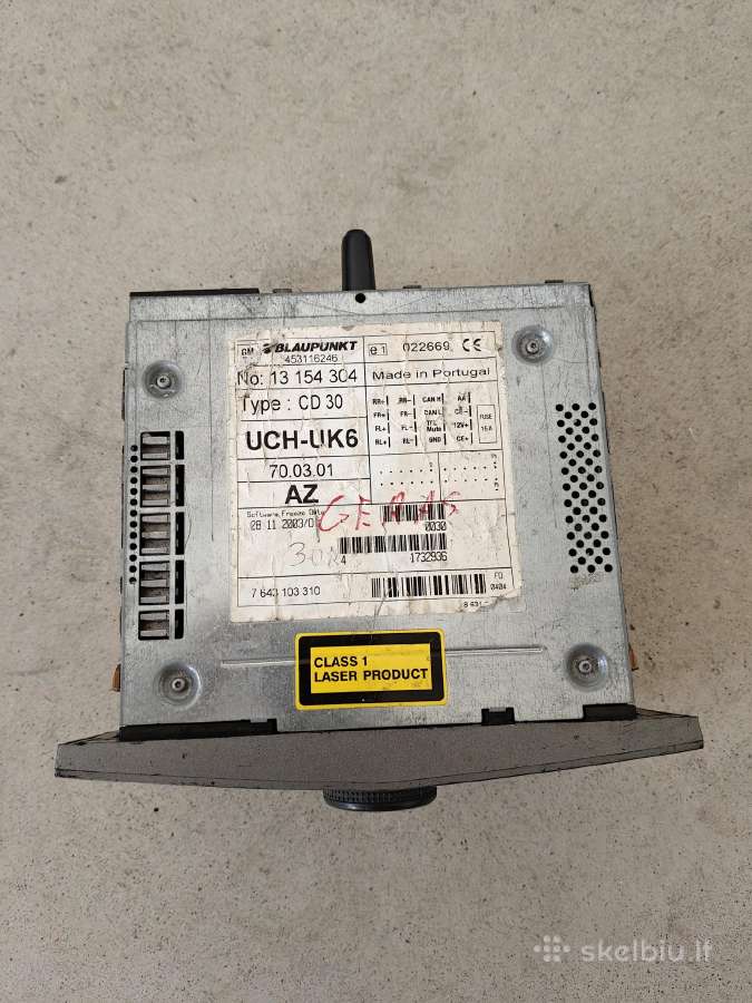 Originali Opel CD multimedija - nuotraukos Nr. 2