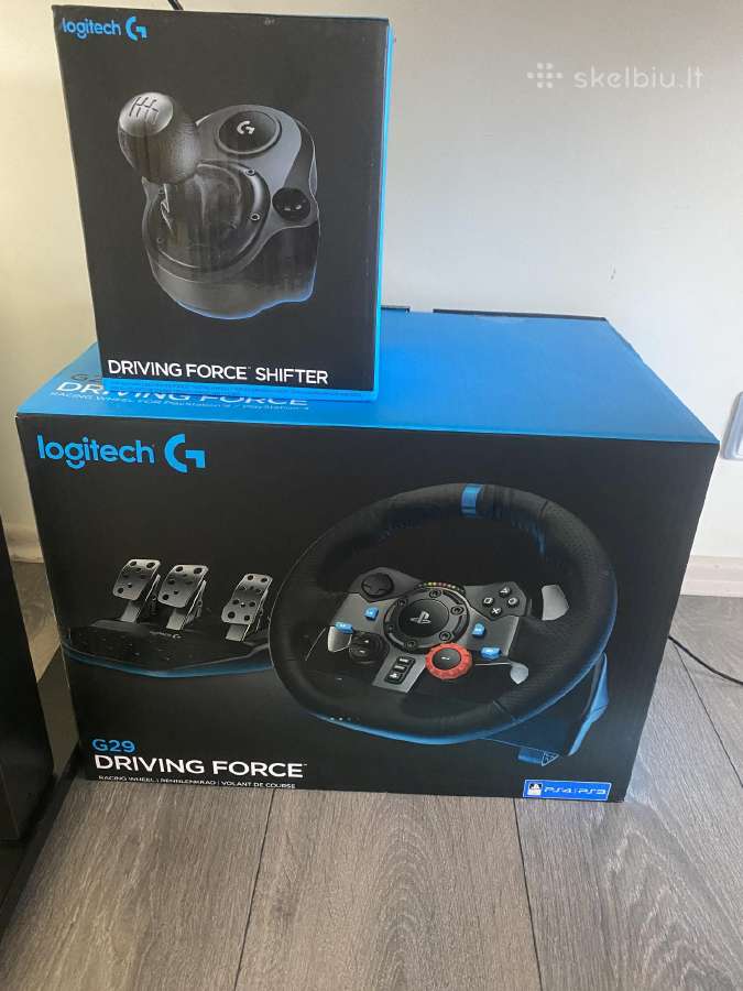 Logitech G29 Driving Force + Driving Force Shifter