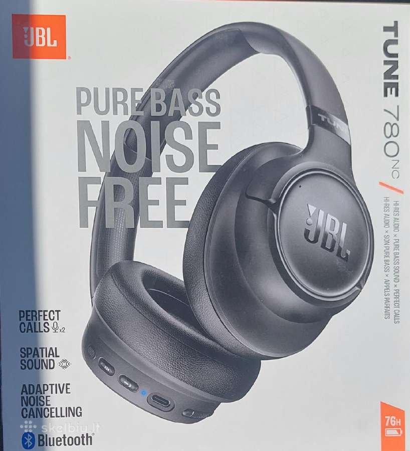 Naujos Jbl Tune 780nc (Neišpakuotos)