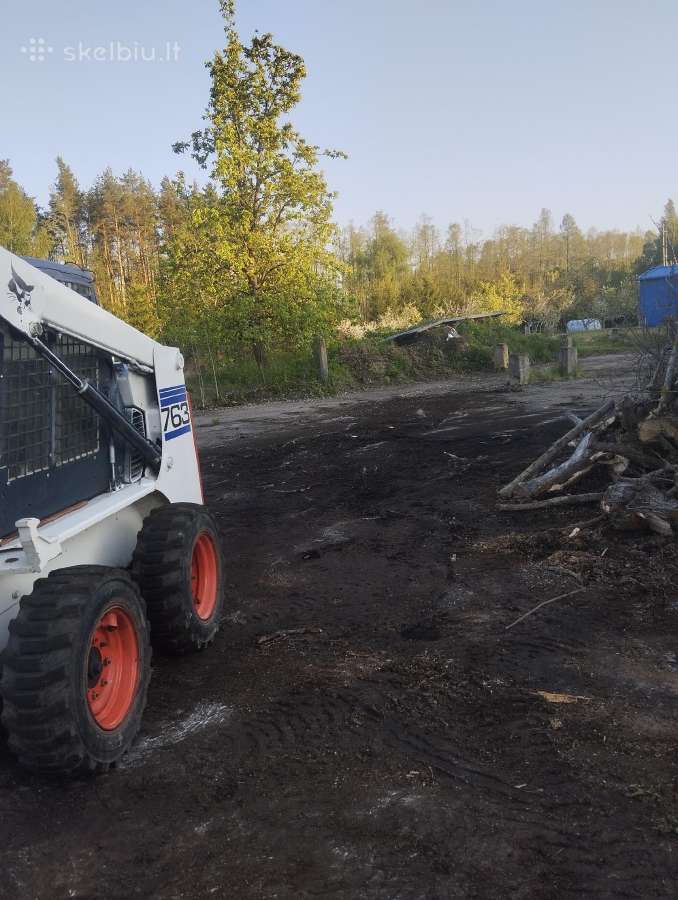 Bobcat nuoma 3t paslaugos - nuotraukos Nr. 5