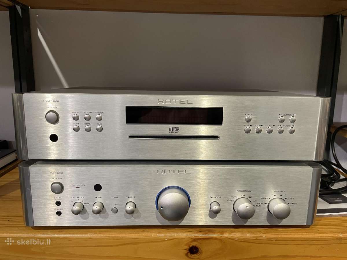 Rotel Rcd-1520 + Ra-1520