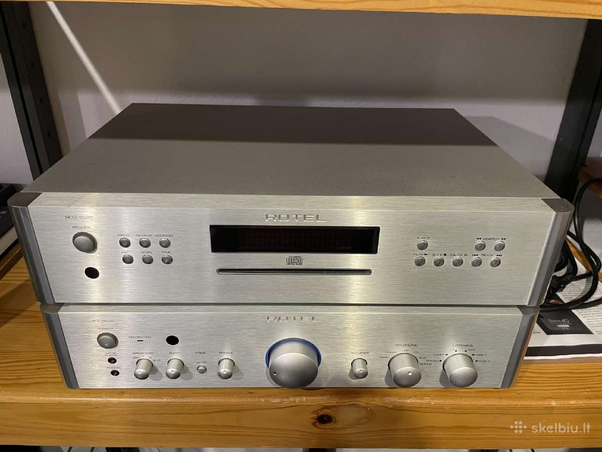 Rotel Rcd-1520 + Ra-1520 - nuotraukos Nr. 2