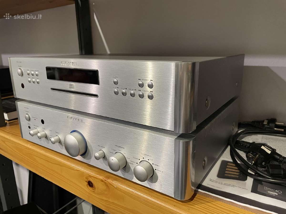 Rotel Rcd-1520 + Ra-1520 - nuotraukos Nr. 3