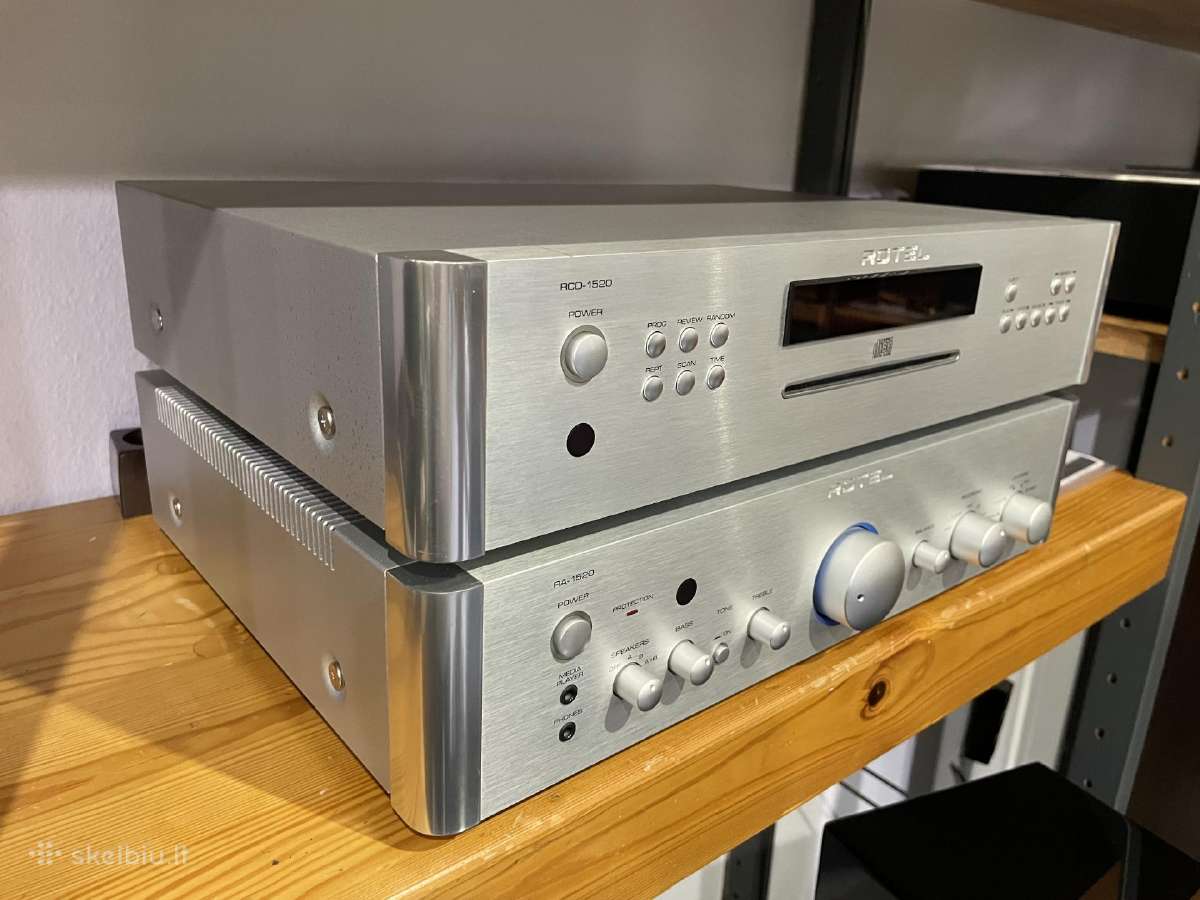 Rotel Rcd-1520 + Ra-1520 - nuotraukos Nr. 4