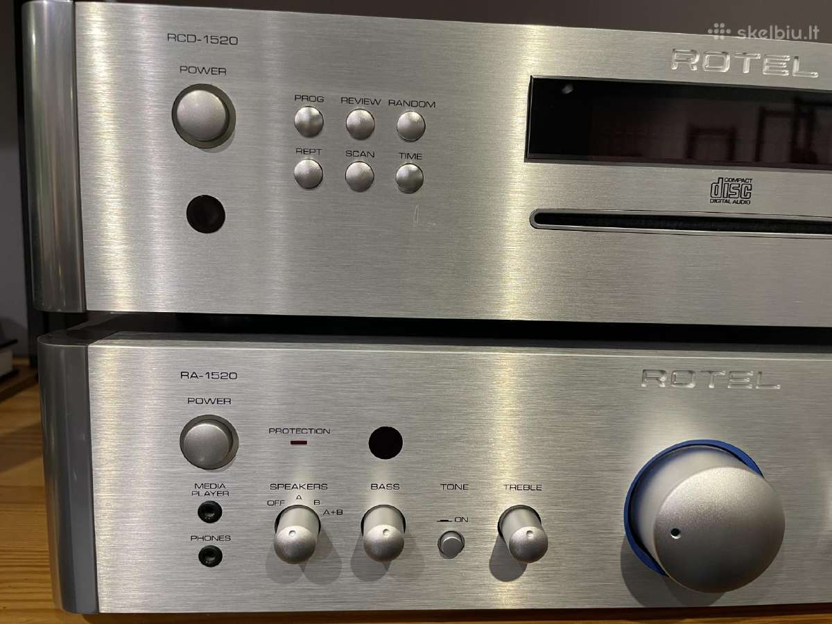 Rotel Rcd-1520 + Ra-1520 - nuotraukos Nr. 5