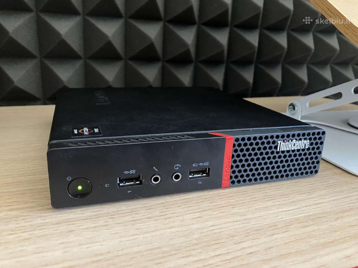 Lenovo M715q Ryzen 5 Pro 2400ge mini kompiuteris
