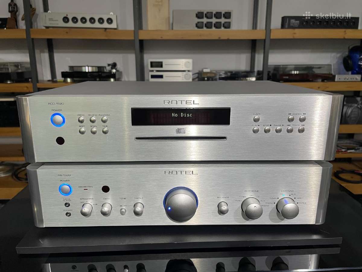 Rotel Rcd-1520 + Ra-1520 - nuotraukos Nr. 6