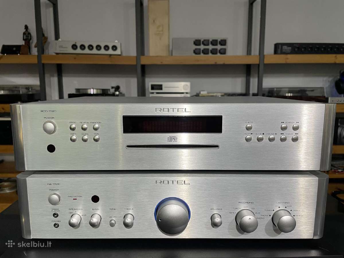 Rotel Rcd-1520 + Ra-1520 - nuotraukos Nr. 8