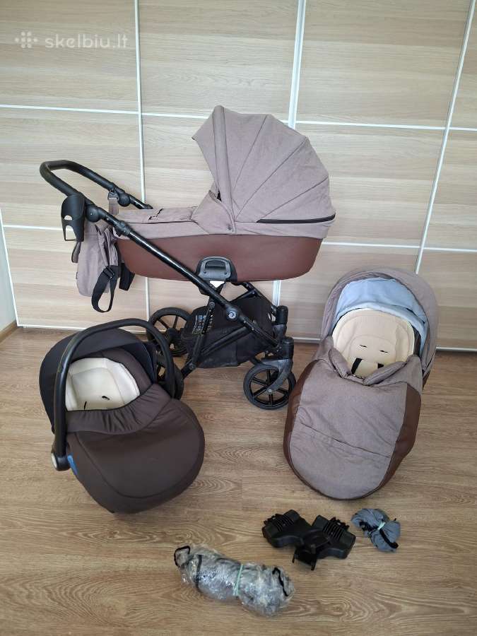 Naudotas Tutis Viva Life 3in1 vežimas