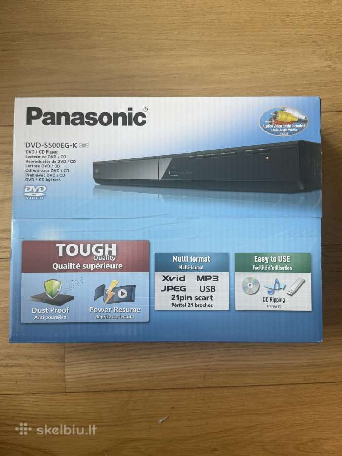 Skaitmeninis imtuvas Panasonic Dvd-s500 Eg-k