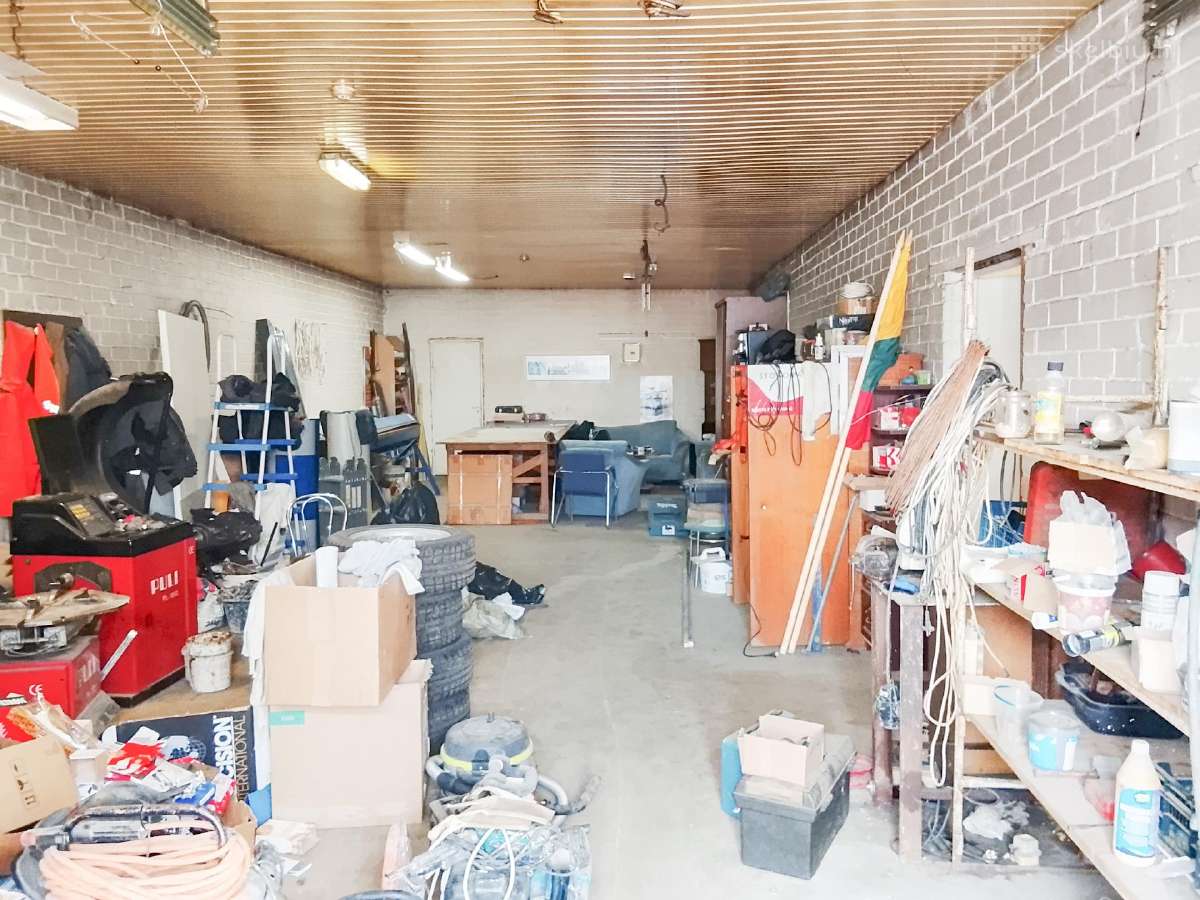 Pusė pastato autoservisui, gamybai su kabinetais - nuotraukos Nr. 2