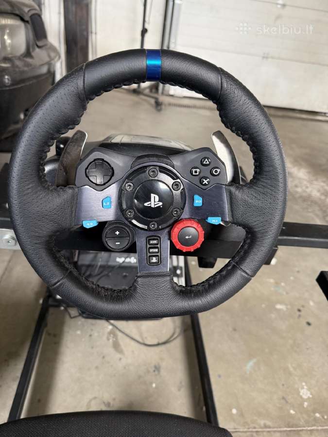 Žaidimų vairas Logitech g29 su Seatplay .