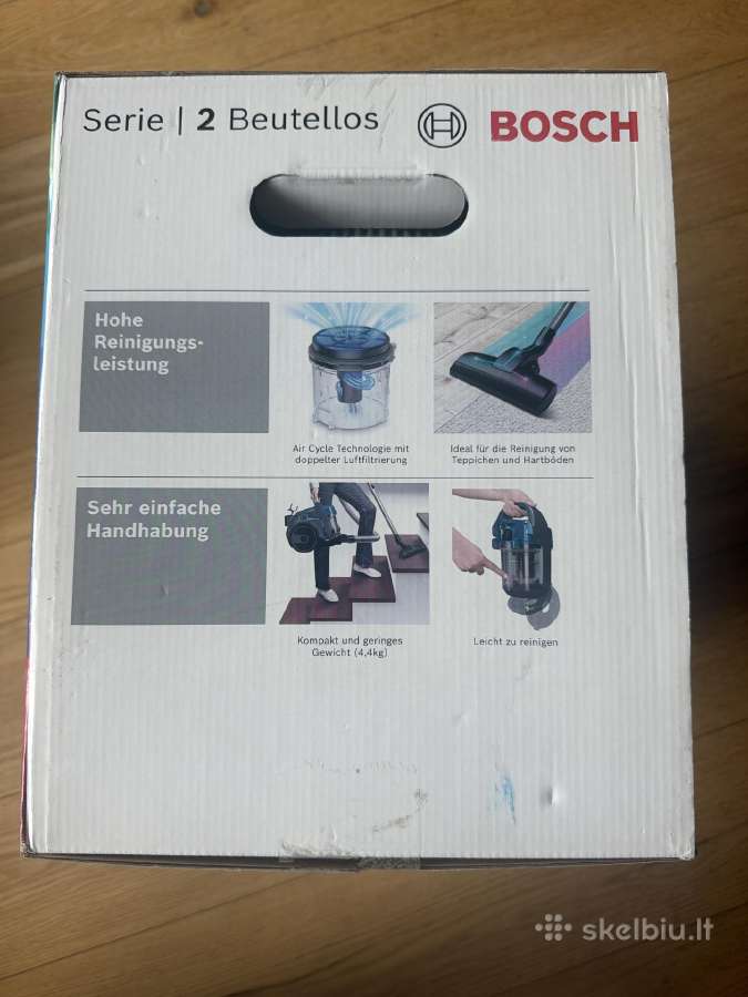 Naujas originalus Dulkių siurblys Bosch Bgs05a222 - nuotraukos Nr. 2