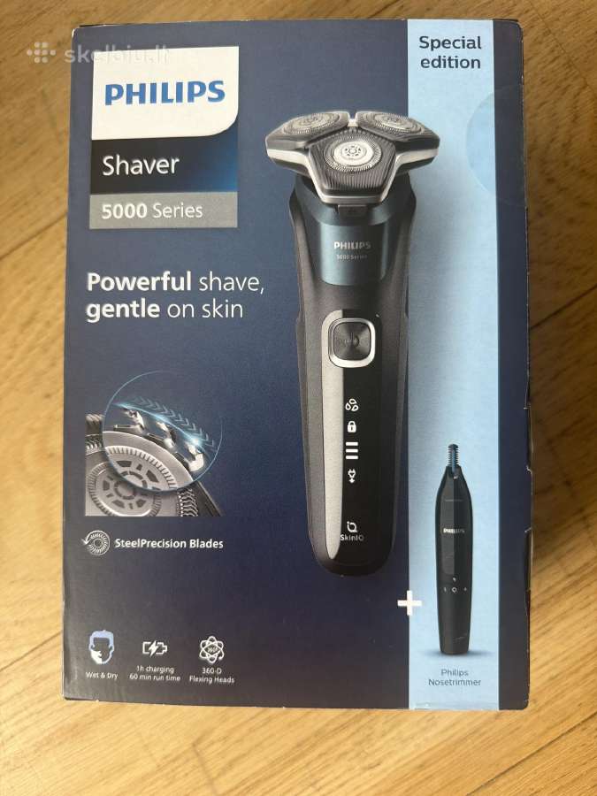 Nauja, originali Barzdaskutė Philips S5889/11