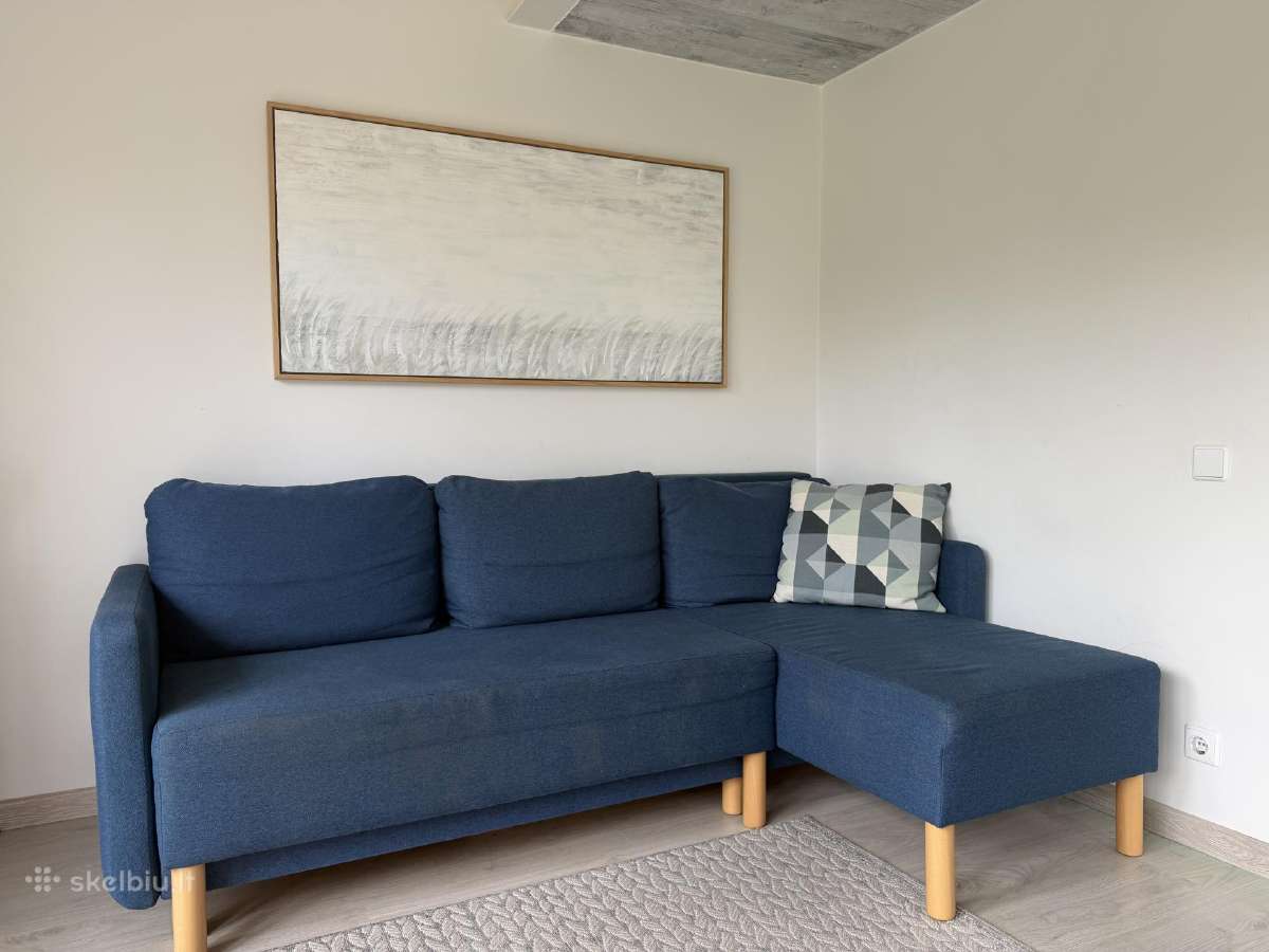 Kampinė sofa su miegama dalimi Palangoje