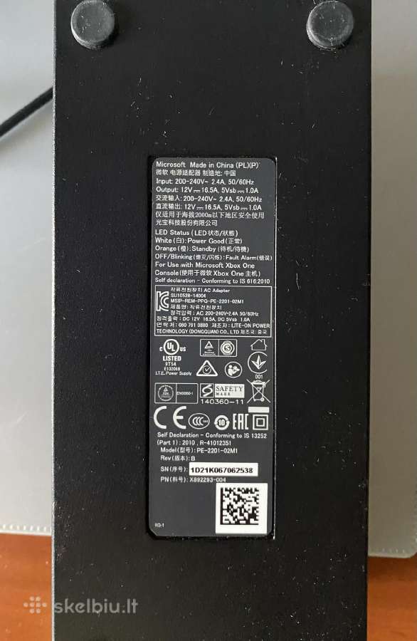 Xbox One 1 TB - nuotraukos Nr. 6