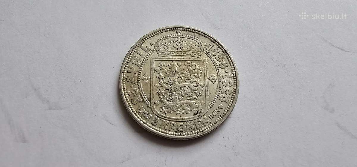 1923 2 kronos Danija jubiliejine - nuotraukos Nr. 2