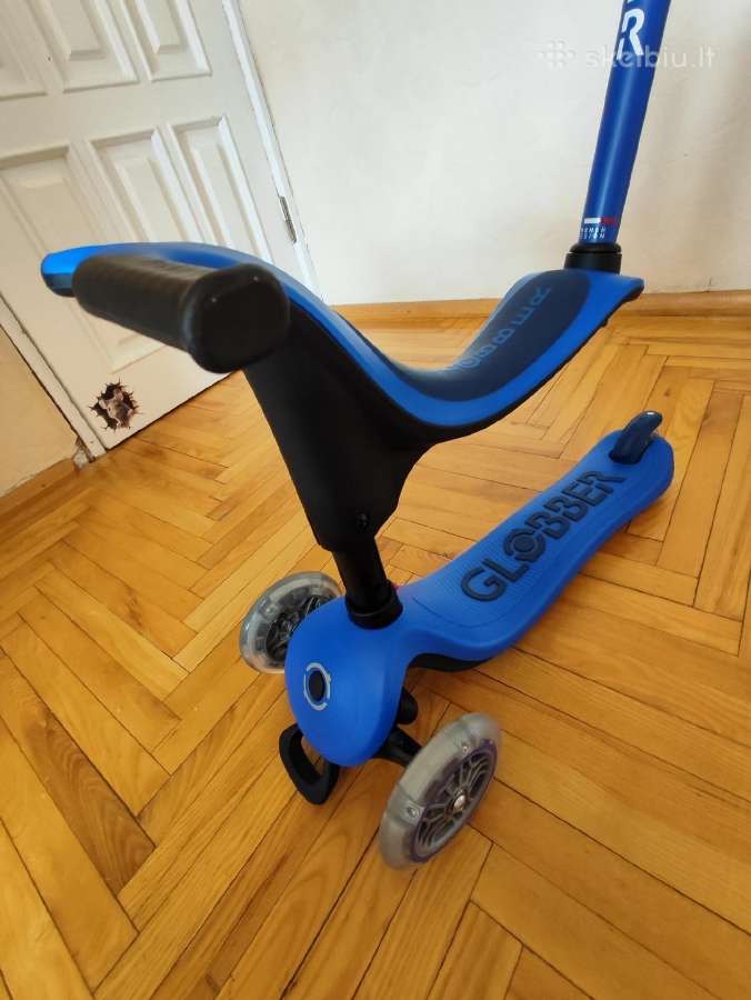 Globber go up sporty lights paspirtukas