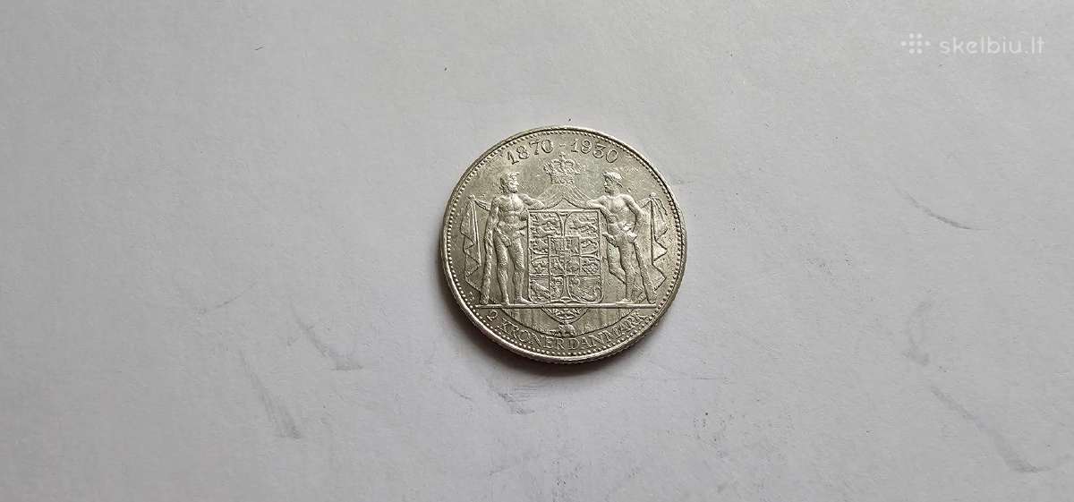 1930 2 kronos Danija jubiliejine - nuotraukos Nr. 2