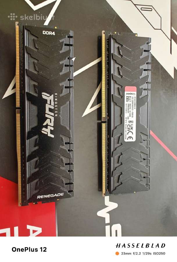 Premium klasės Kingston Fury Renegade Ddr4 16gb