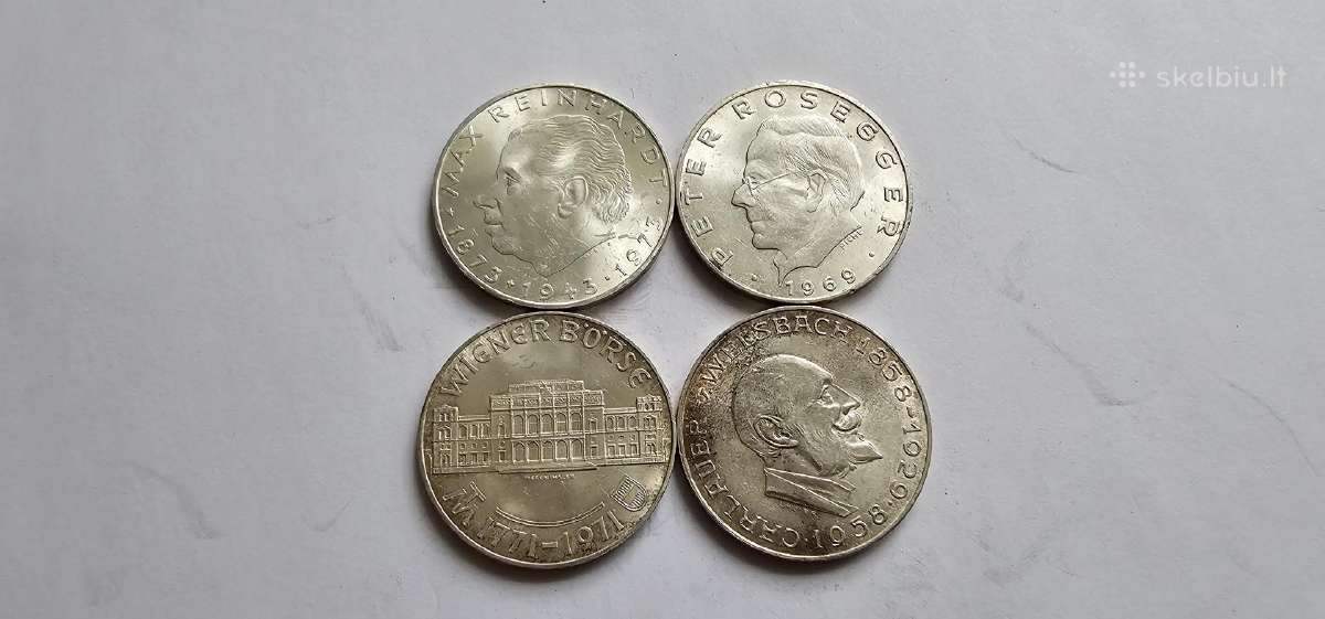 1958-1973 25 silingai Austrija