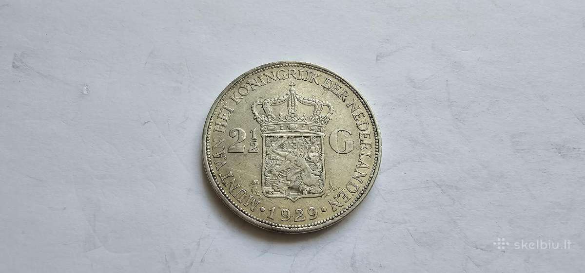1929 2 1/2 guldeno