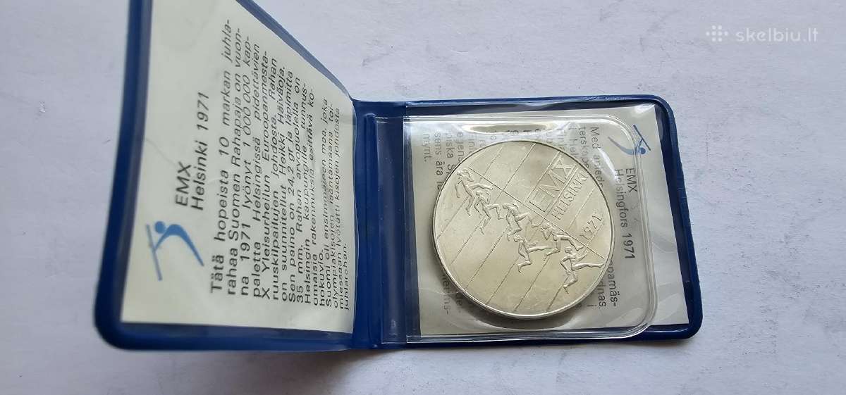1971 10 marka Unc bankineje pakuoteje - nuotraukos Nr. 3