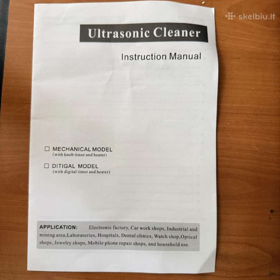 Naujas, aukštos kokybės Vevor digital ultrasonic - nuotraukos Nr. 4