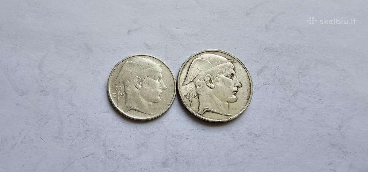 1948-1950 20 50 franku Belgija - nuotraukos Nr. 2