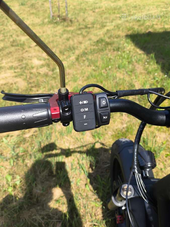 El. dviratis Bafang 1000w 52v 22ah kaip naujas - nuotraukos Nr. 4
