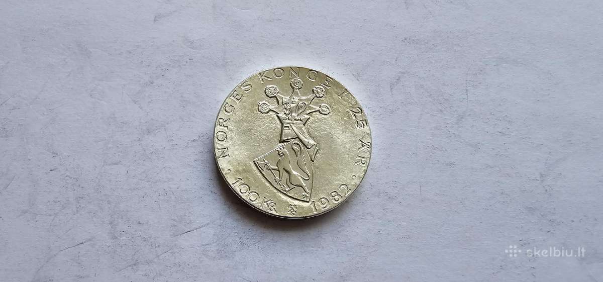 1982 100 kronu Norvegija - nuotraukos Nr. 2