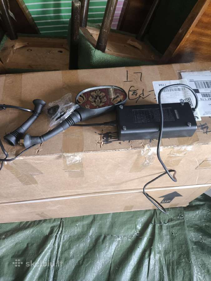 El. dviratis Bafang 1000w 52v 22ah kaip naujas - nuotraukos Nr. 15