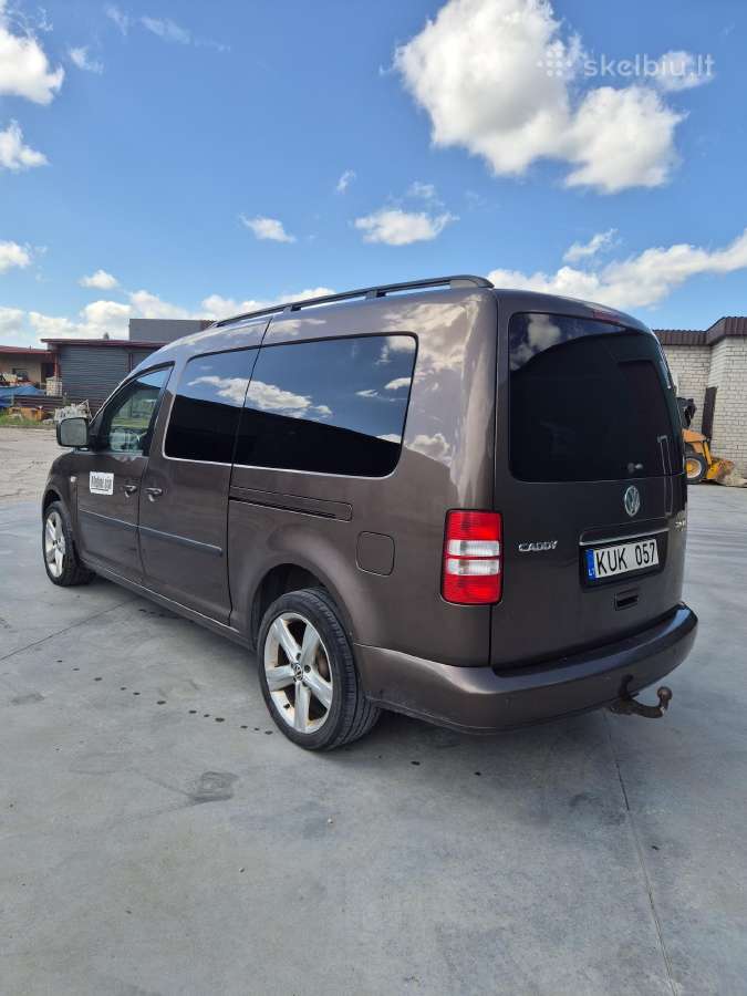 VW Caddy Maxi 4x4 7 vietu - nuotraukos Nr. 2
