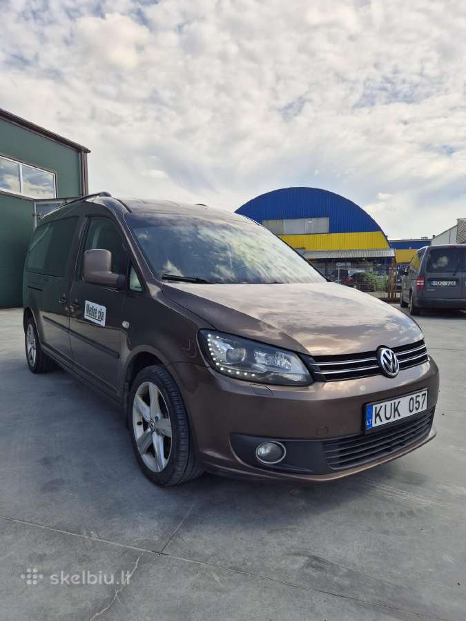 VW Caddy Maxi 4x4 7 vietu - nuotraukos Nr. 4