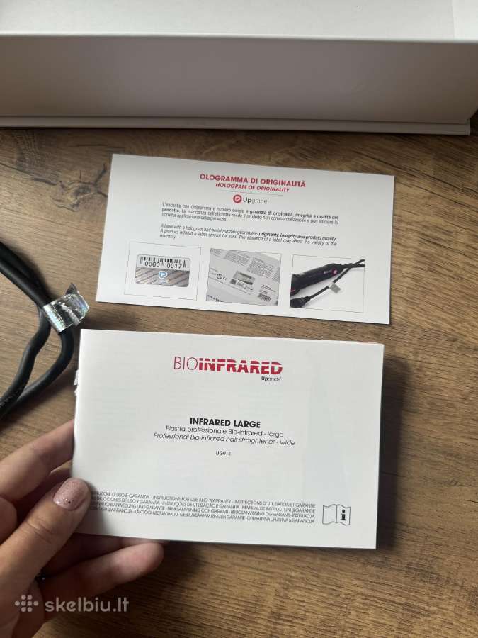 Upgrade Bioinfrared large plaukų tiesintuvas - nuotraukos Nr. 5
