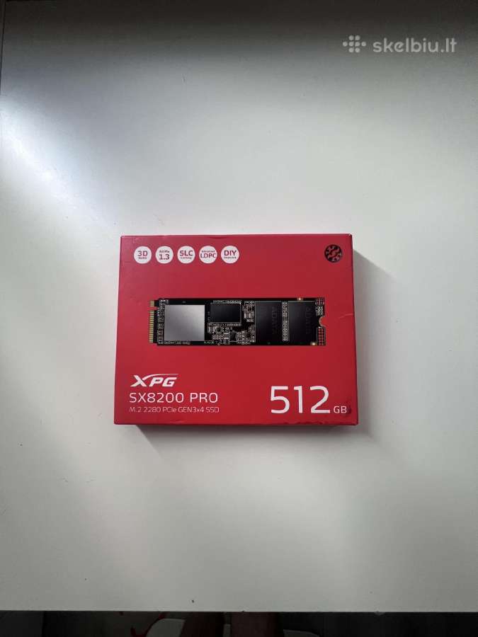 Xpg Sx8200 Pro 512gb - Sveikata-100%