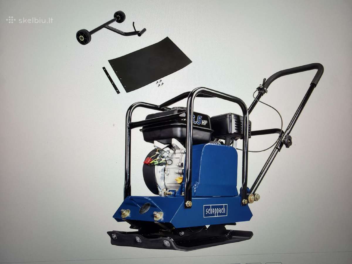 Vibro plokštė 60kg Hp1200s Scheppach - nuotraukos Nr. 2
