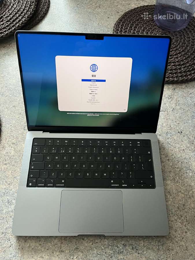 MacBook Pro 14" 2021 M1 16gb RAM 512gb SSD