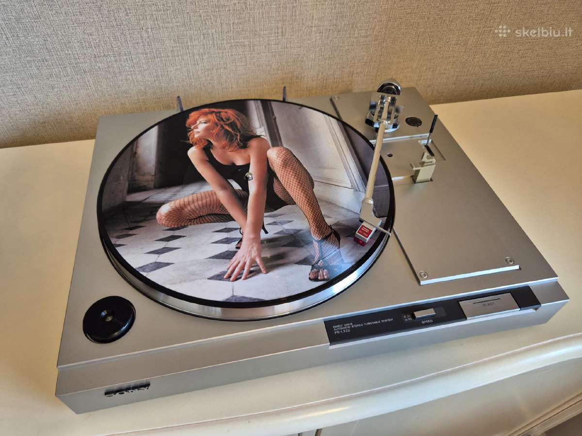 Plokštelių Grotuvas Sony Ps-lx22